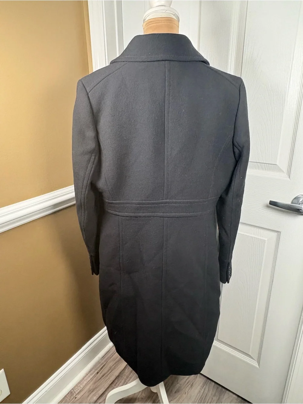 J.Crew Classic lady day coat in Italian double cloth wool with Thinsulate Size 6